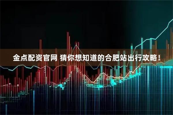 金点配资官网 猜你想知道的合肥站出行攻略！