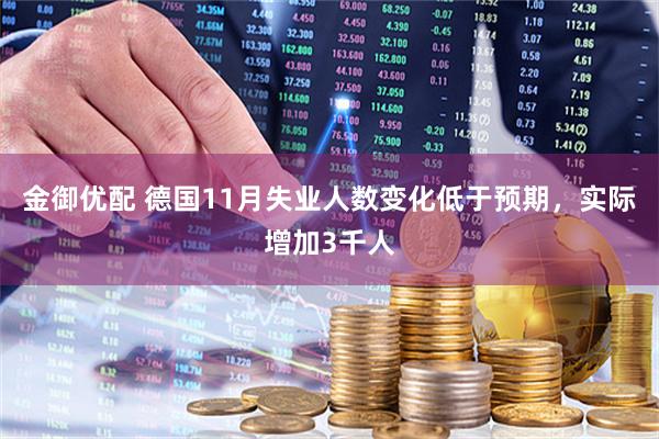 金御优配 德国11月失业人数变化低于预期，实际增加3千人